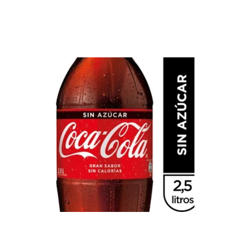 Coca S/Azucar 6 x2.5lt